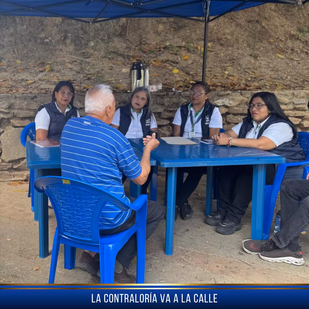 Supervisión de obras públicas en el municipio Baruta